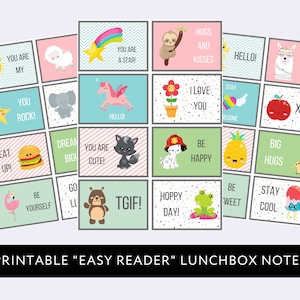 Affirmationskarten druckbar, Kinder tägliche Affirmation, positive Affirmationskarten, Lunchbox Notizen, Ermutigungskarten, Motivationskarten