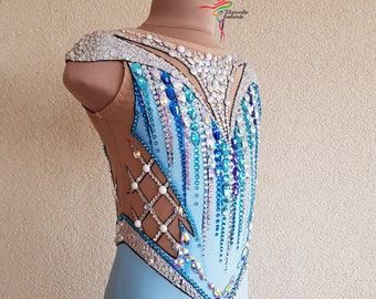 Maillot Rg, Maillot para gimnasia rítmica, acrobacias, patinaje 088