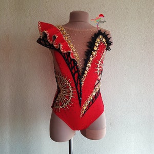 v Rg leotard, Leotard for rhythmic gymnastics, acrobatics, skating 111