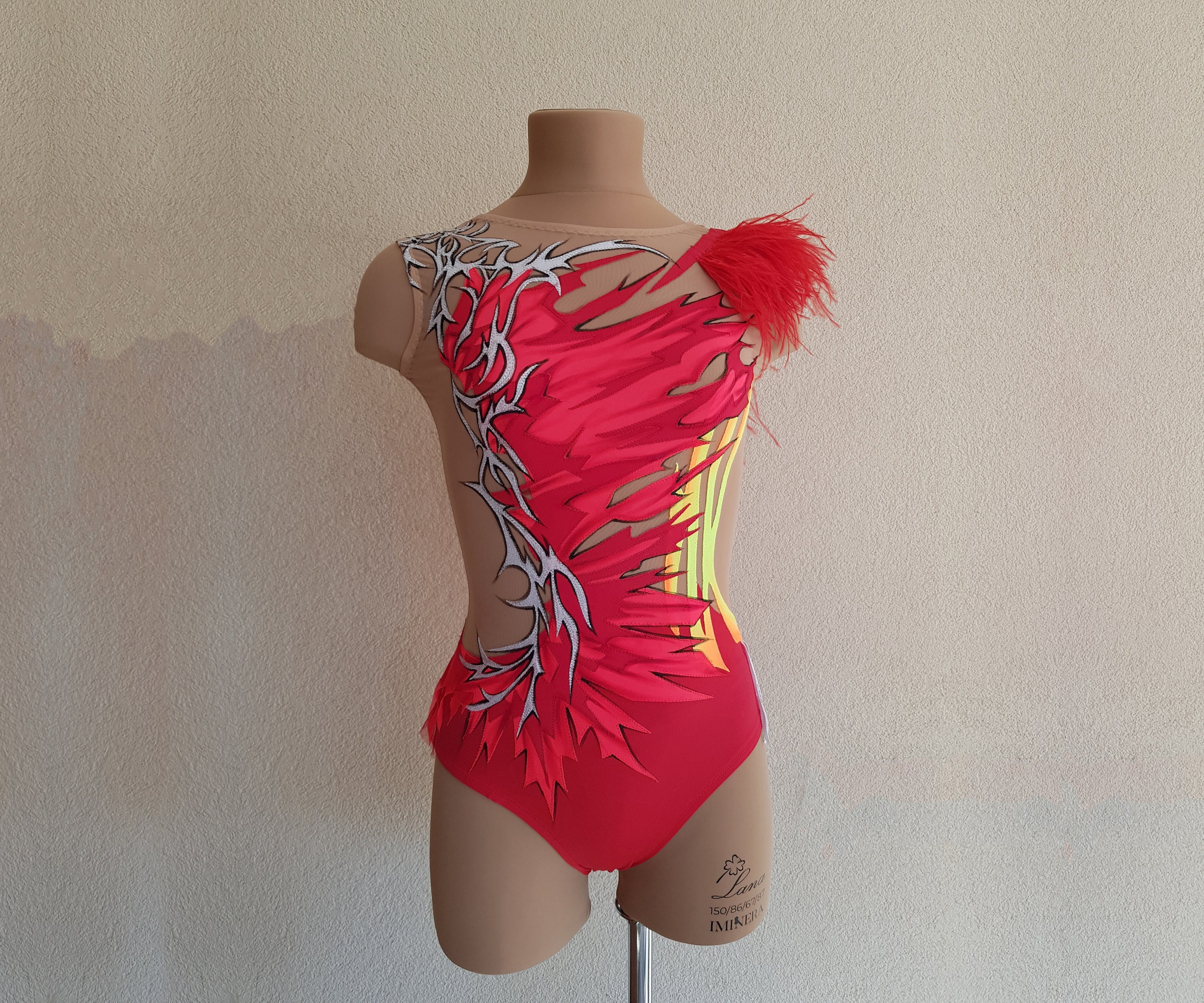 新体操レオタード　　　　763 リサ様 新体操 レオタード 150