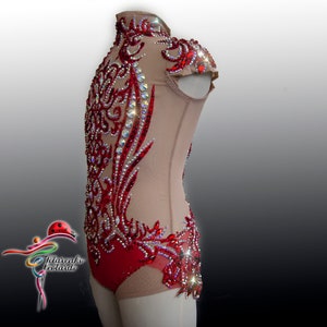 7v Leotard for rhythmic gymnastics, acrobatics, skating 007