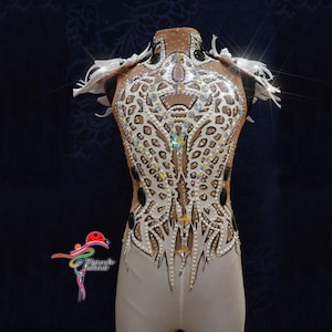 Leotard for rhythmic gymnastics, acrobatics, skating 034