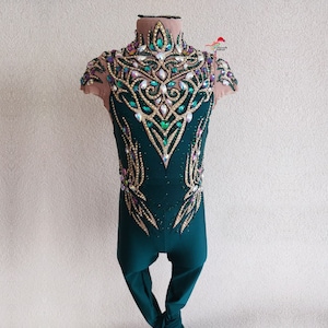 v Rg leotard, Leotard for rhythmic gymnastics, acrobatics, skating 104