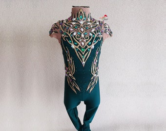 v Rg leotard, Leotard for rhythmic gymnastics, acrobatics, skating 104