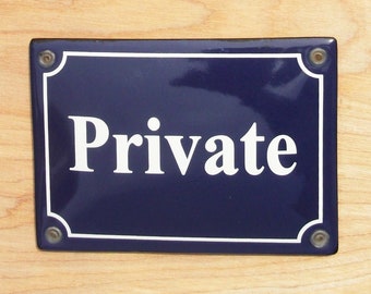 Private No Entry Stake Sign for Yard Wood Vinyl Signage - Etsy