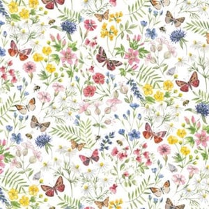 acufactum fabric flower garden cotton Kerstin Heß