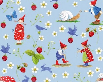 acufactum fabric strawberry summer cotton Daniela Drescher