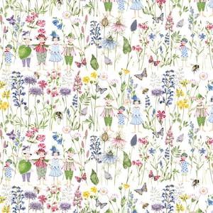 verschiedene acufactum Baumwollstoffe als Fat Quarter, ca. 50 cm x 50 cm