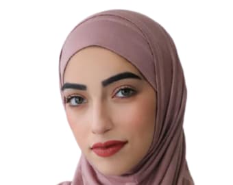 Hijab 2-Piece Al -Amira-Hijab-Cotton . Cotton head cover , Hijab Accessories ,Hijab .