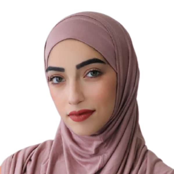 Hijab 2-Piece Al -Amira-Hijab-Cotton . Cotton head cover , Hijab Accessories ,Hijab .