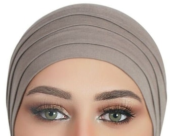 Stretch Cap Headscarf Women Hijab Modal Muslim Scarf Layers hat Islamic inner Caps Underscarf Bonnet Head Cover (Colors Part 2)