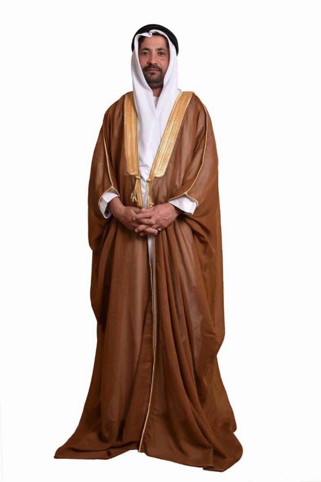 Arabic Mens Cloak Bisht Cloak Arab Dress Thoub SAUDI Men's
