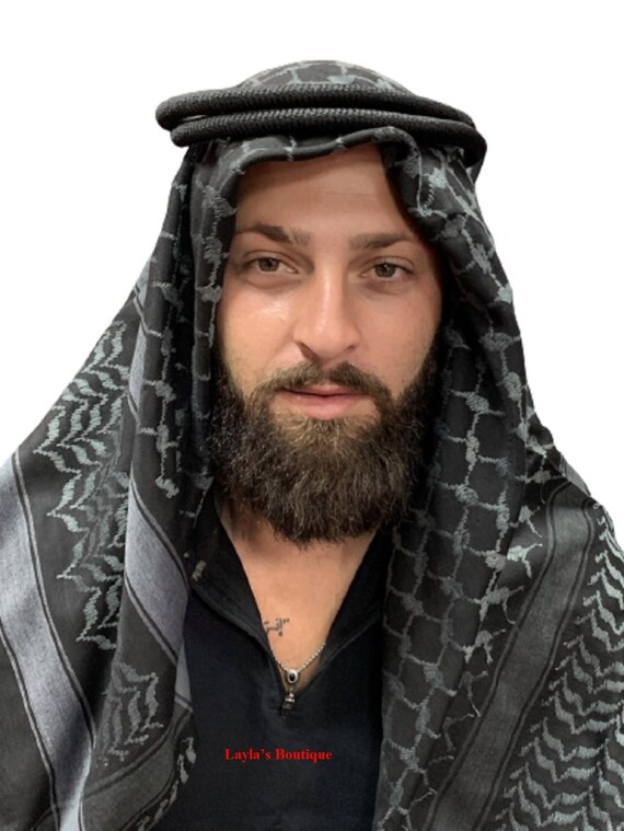 Bufanda de hombre Keffiyeh pañuelos la cabeza Shemagh - España