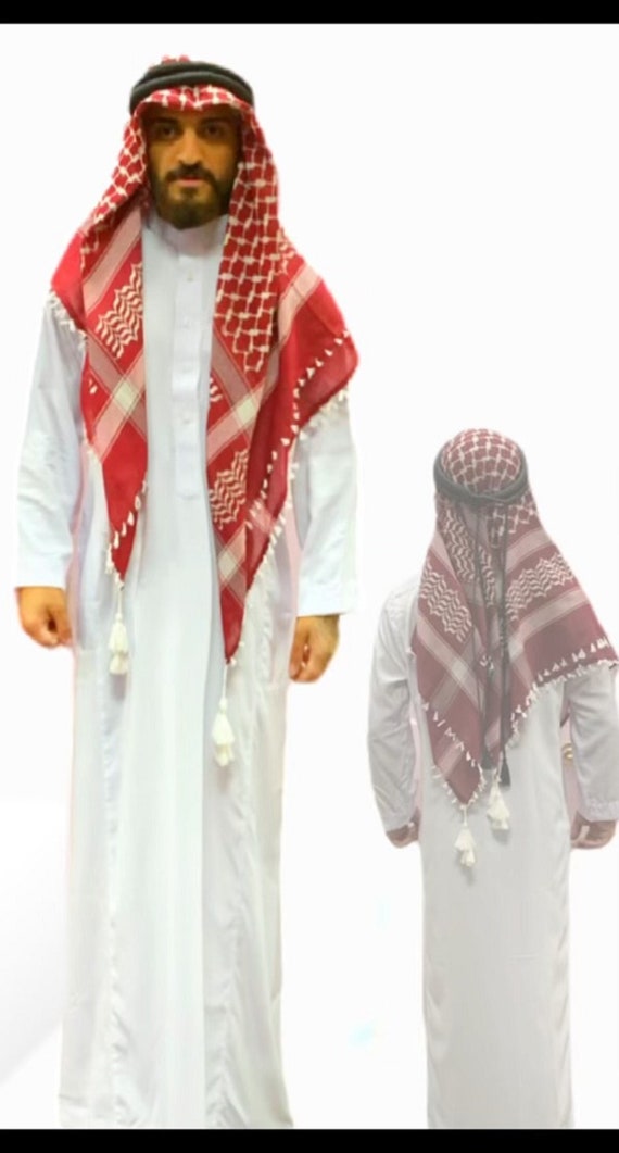 Three Piece Set Islamic Clothing Men Length Long Sleeve Muslim Men Saudi  Arabia Pakistan Kurta Muslim Costumes Muslim Dress Kaftan Thobe 