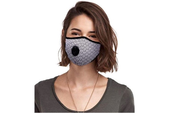 Outdoor Sport Cycling Washable Reusable Air Purifying Face Mask Cover Haze~Black 