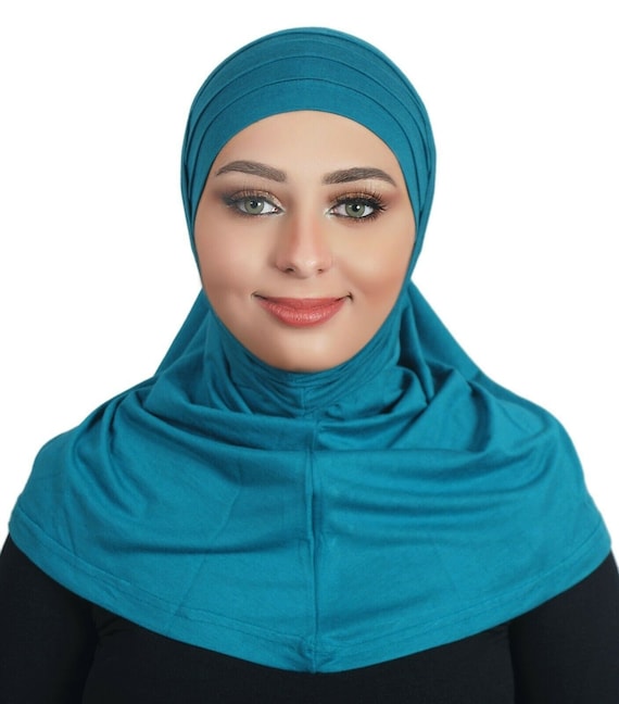 AL Amira Hijab New Muslim Women COTTON 2 Piece Al Amira Hijab Part