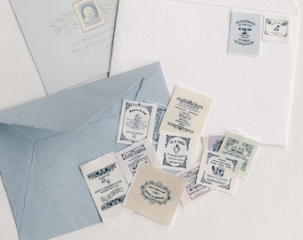 NEW Vintage Linen Stamps and/or Regular Vintage Stamps