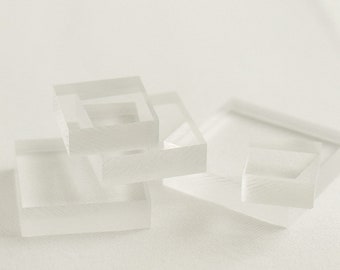 Acrylic Blocks - Set of 5