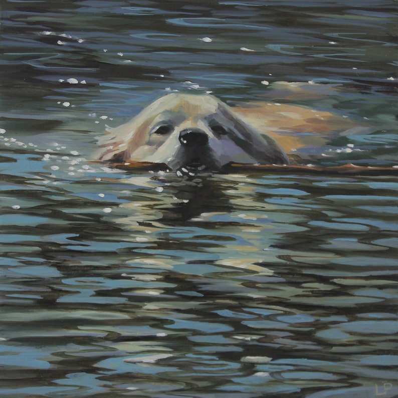 Let me paint a portait for you of your pet in professional quality oils and framed in a contemporary modern frame