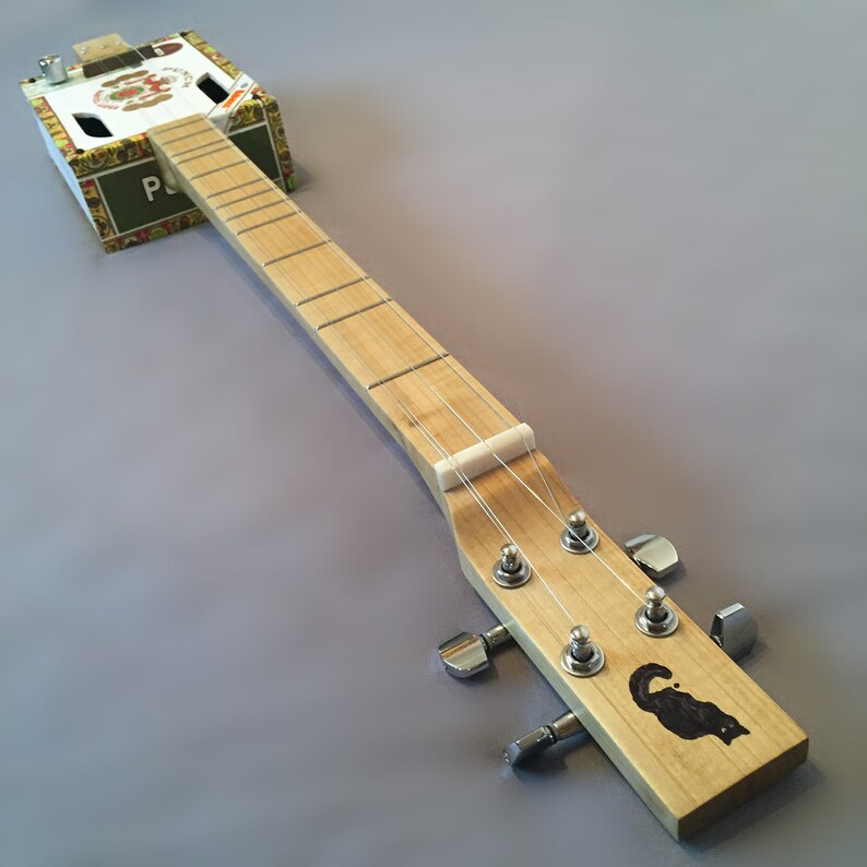 Punch 4 string cigar box dulcimer Etsy