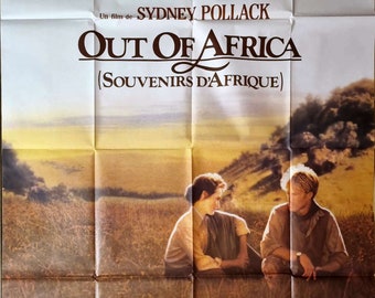 Original cinema poster Out of Africa/Sydney Pollack - 1985 118 x 157 cm