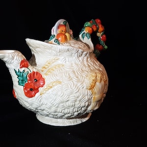 Clarice Cliff keltische Ernte-Teekanne