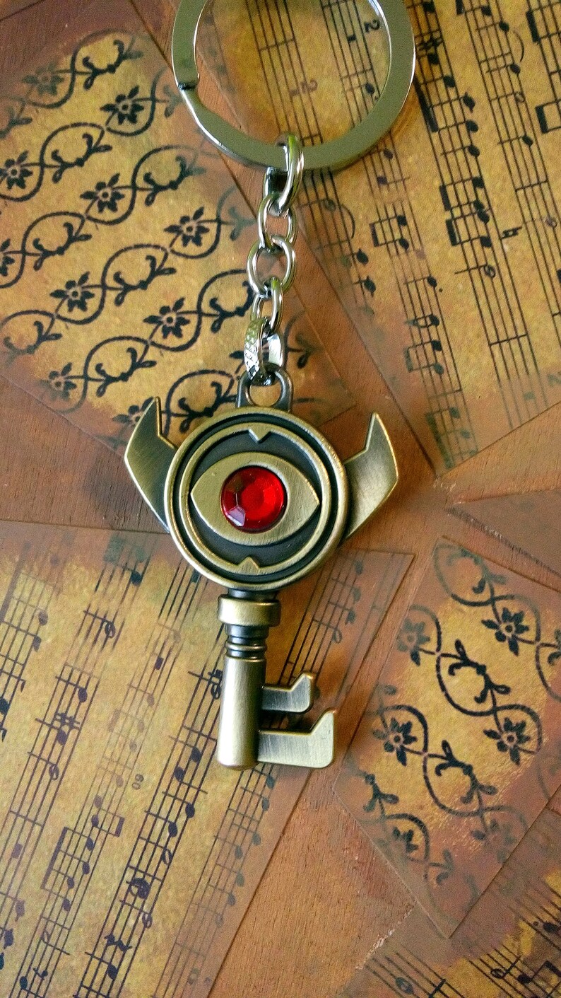 Legend of Zelda Boss Key Keychain Etsy