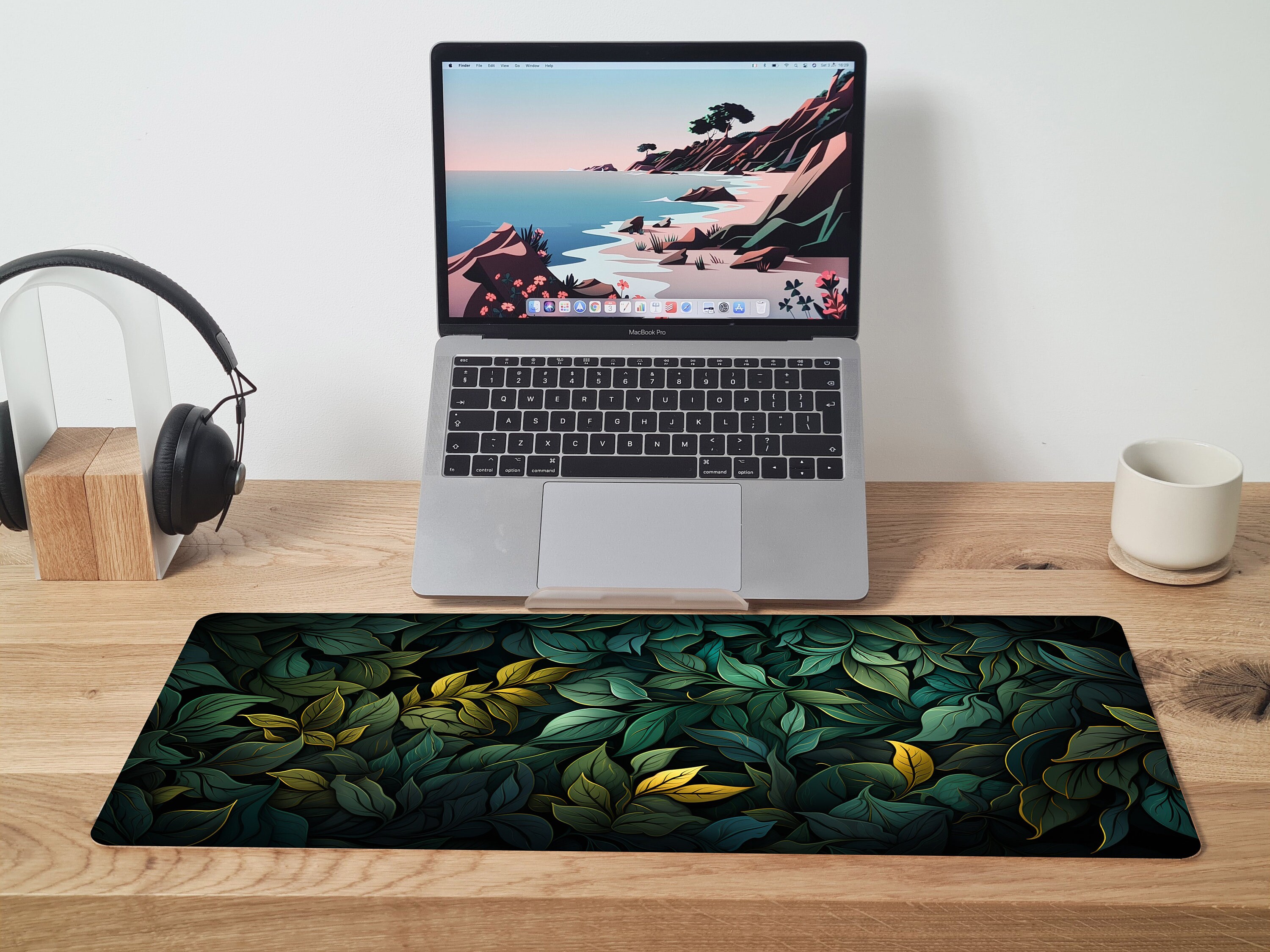 Desk Pad Large Mouse Pads, Plain Color Grass Green Desk Mat For Computer Laptop & Gaming Desk Mousepad Writing Mat For Gamer,Office & Home 16 X 36inch - View #7