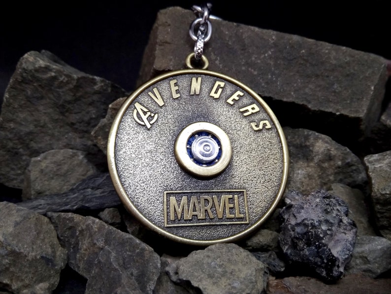 Captain Marvel Avengers Spinner Keychain Marvel fan gift Etsy