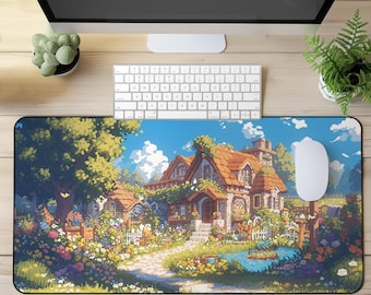 Stardew Valley Mouse Pad: Large Gaming Desk Mat, Pixel Art