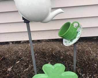 Teapot Garden Waterfall