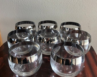 Set of 8 Roly Poly Glasses 4 ounce Capacity