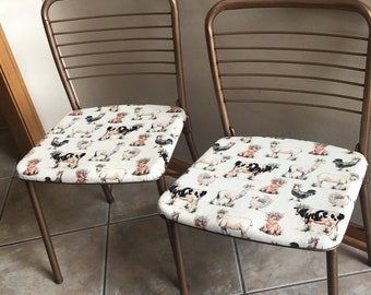 Vintage Cosco Gatefold Folding Chairs - set of 2