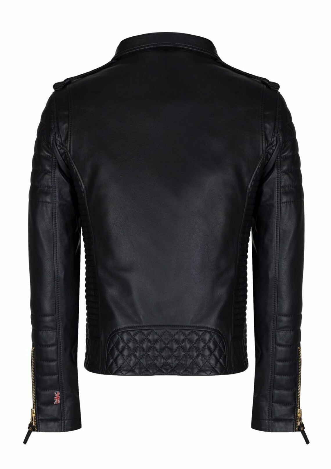 NOORA Men's Black HEAVY Leather Jacket Lamb Skinny Bomber Etsy