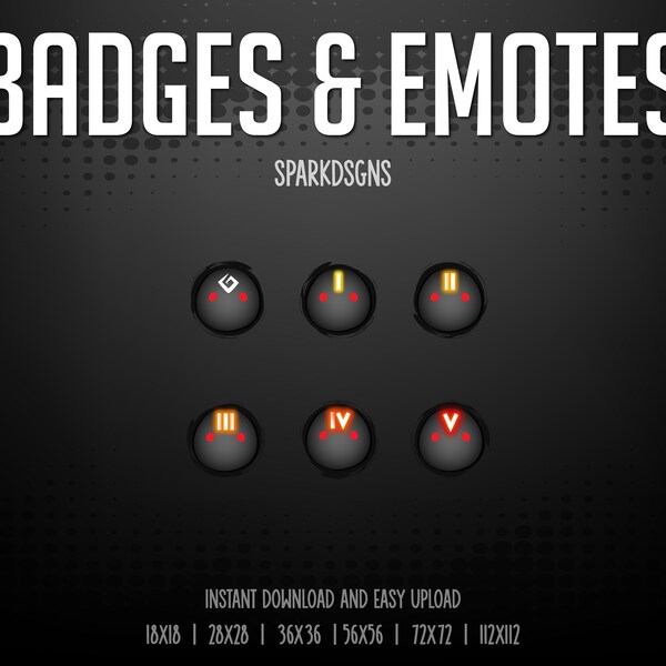 Black desert twitch emotes Etsy España