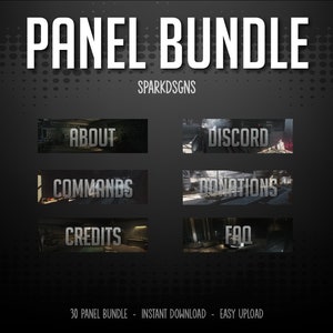 Tarkov Scenes v1 | 30 Panels | Twitch - Kick - YouTube | Streaming | EFT