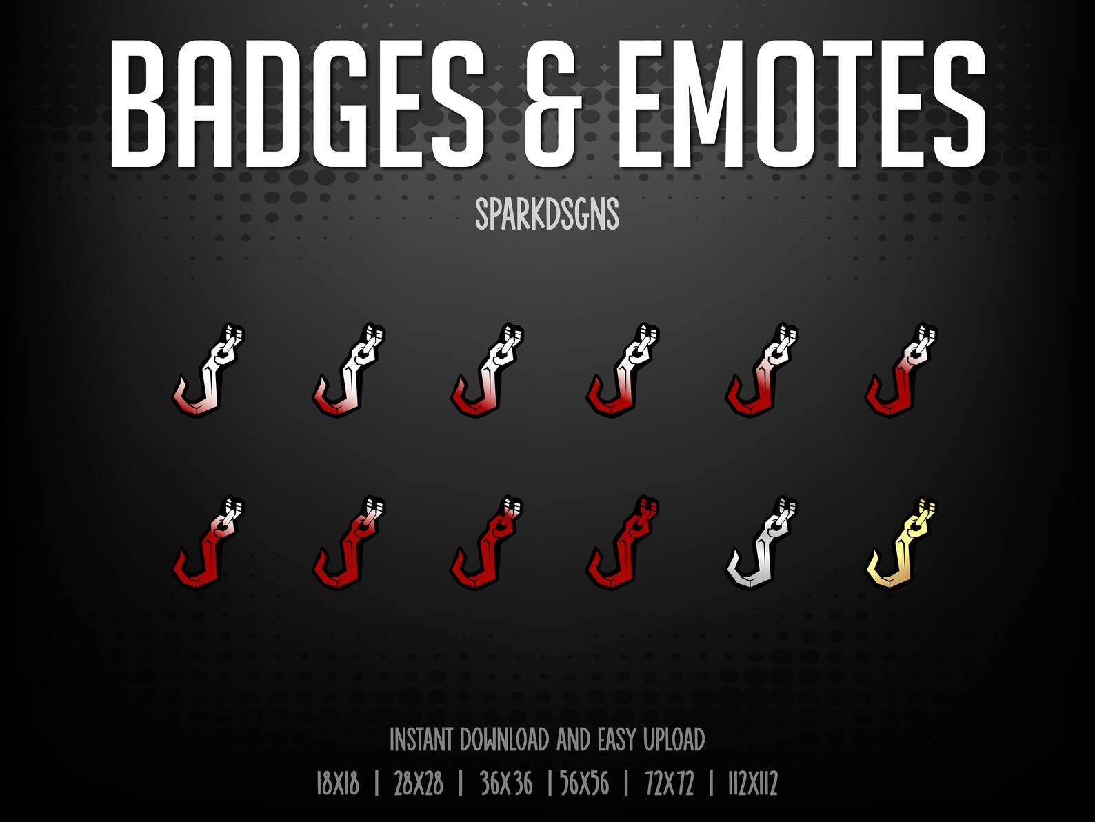 DBD Hooks Dead by Daylight Twitch Youtube Discord Etsy