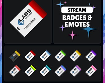 Escape from Tarkov Lab Cards | EFT | Labs | Twitch - YouTube - Discord - Kick | Sub Badges - Points - Bits - Emotes | Streaming
