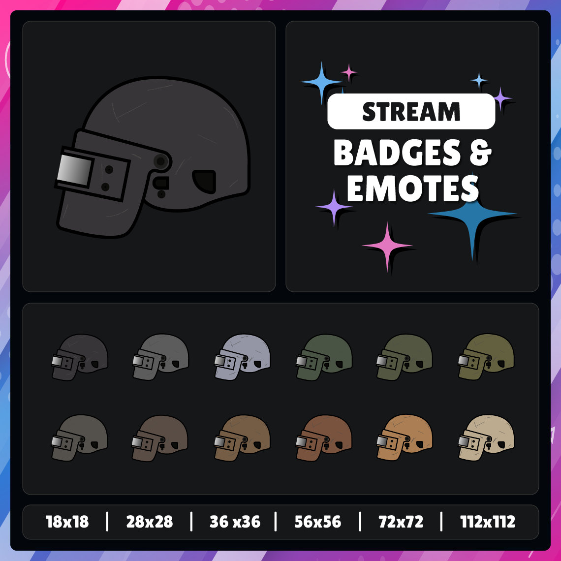Escape from Tarkov Altyn | EFT | Helmet | Gear | Twitch - YouTube - Discord - Kick | Sub Badges - Points - Bits - Emotes | Streaming