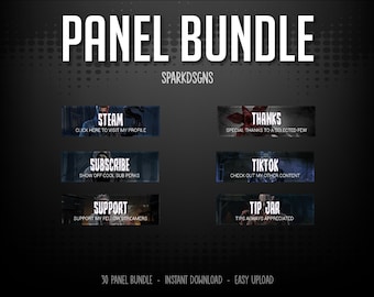 DBD Killers | 30 Panels | Twitch - Kick - YouTube | Streaming | Dead by Daylight