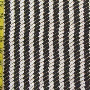 Stampa look tessuto su Nylon Spandex, 4 Way Stretch, Nero/bianco - Venduto tagliato a misura Tessuto fai da te Tessuto Costume Materiali di cucitura