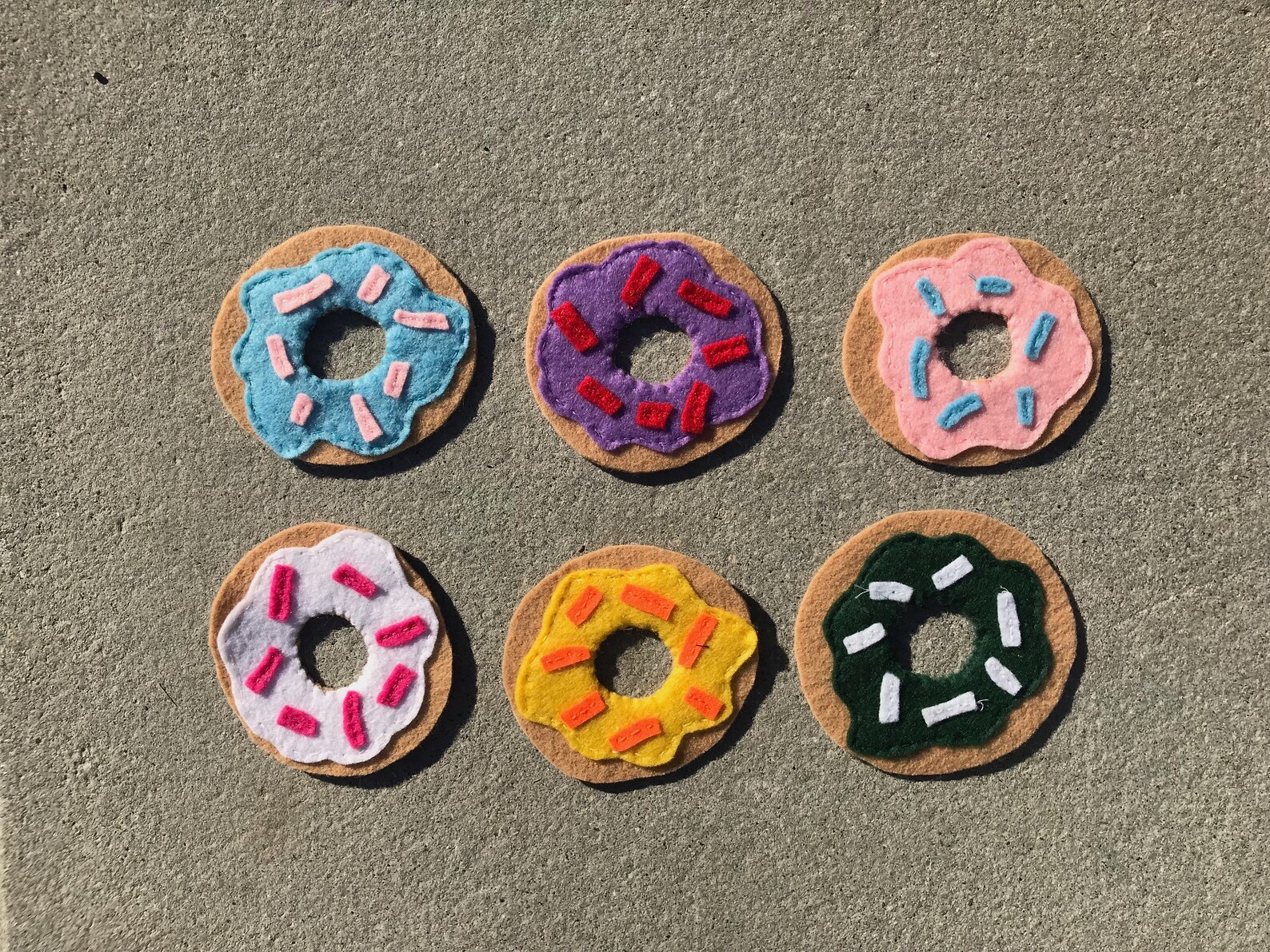 Donut Song Felt Set // Flannel Set // Circle Time // Preschool Etsy