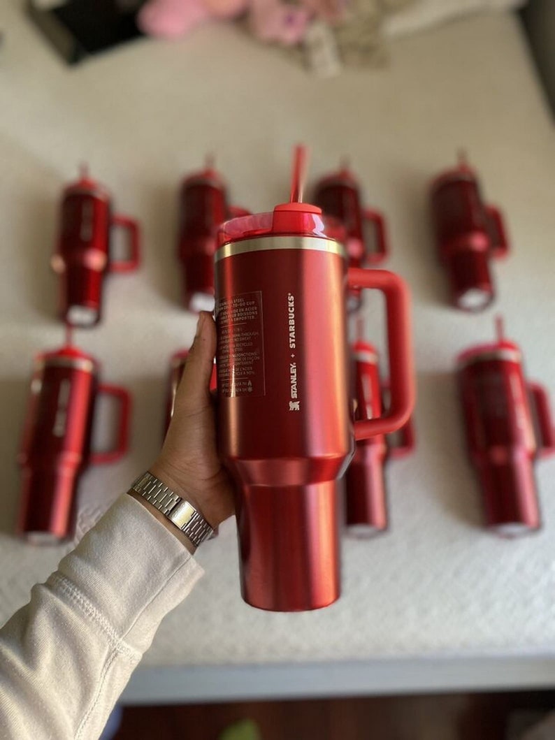 Custom Personalized Name Tumbler, ULTRA RARE Starbucks Stanley Holiday