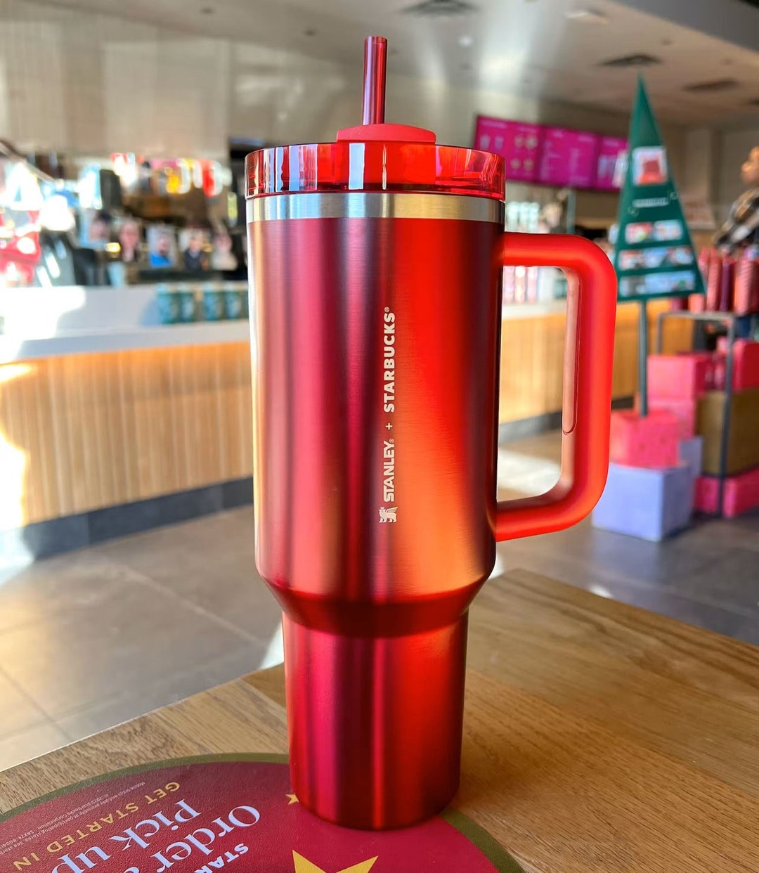 Custom Personalized Name Tumbler, ULTRA RARE Starbucks Stanley Holiday