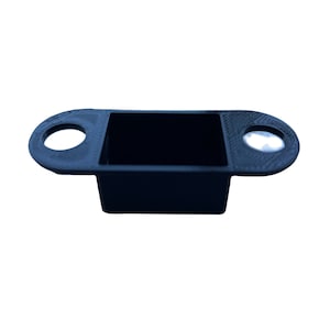 15x Black Door Frame Strike Plate Dust Box: 3D Printed