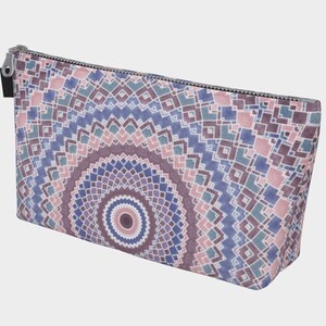 Bolso de mano o cartera de mano con diseño boho hippie y mandala Mondrian