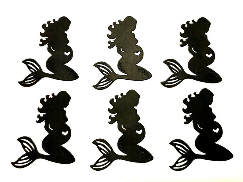 PREGNANT MERMAID /MERMAIDS Silhouette Die Cut/ Cuts Etsy