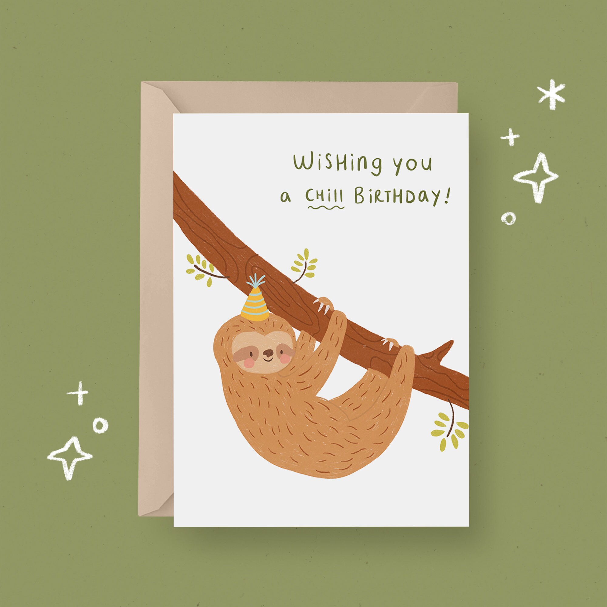 Sloth Birthday Card Printable Belated Birthday Card - vrogue.co
