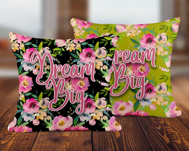 Sublimation Pillow Case Template. 5 Square Designs in | Etsy