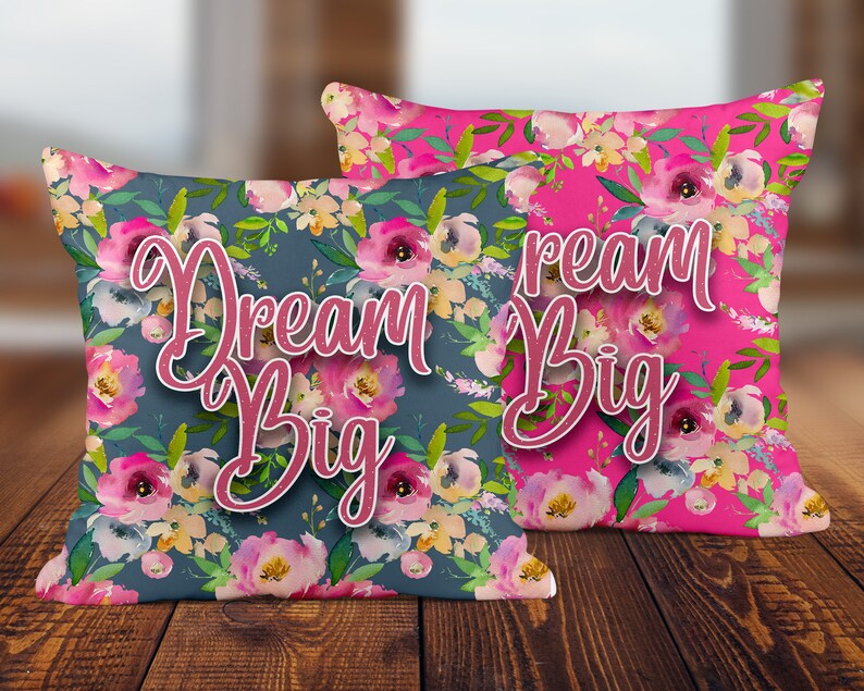 Sublimation Pillow Case Template. 5 Square Designs in | Etsy